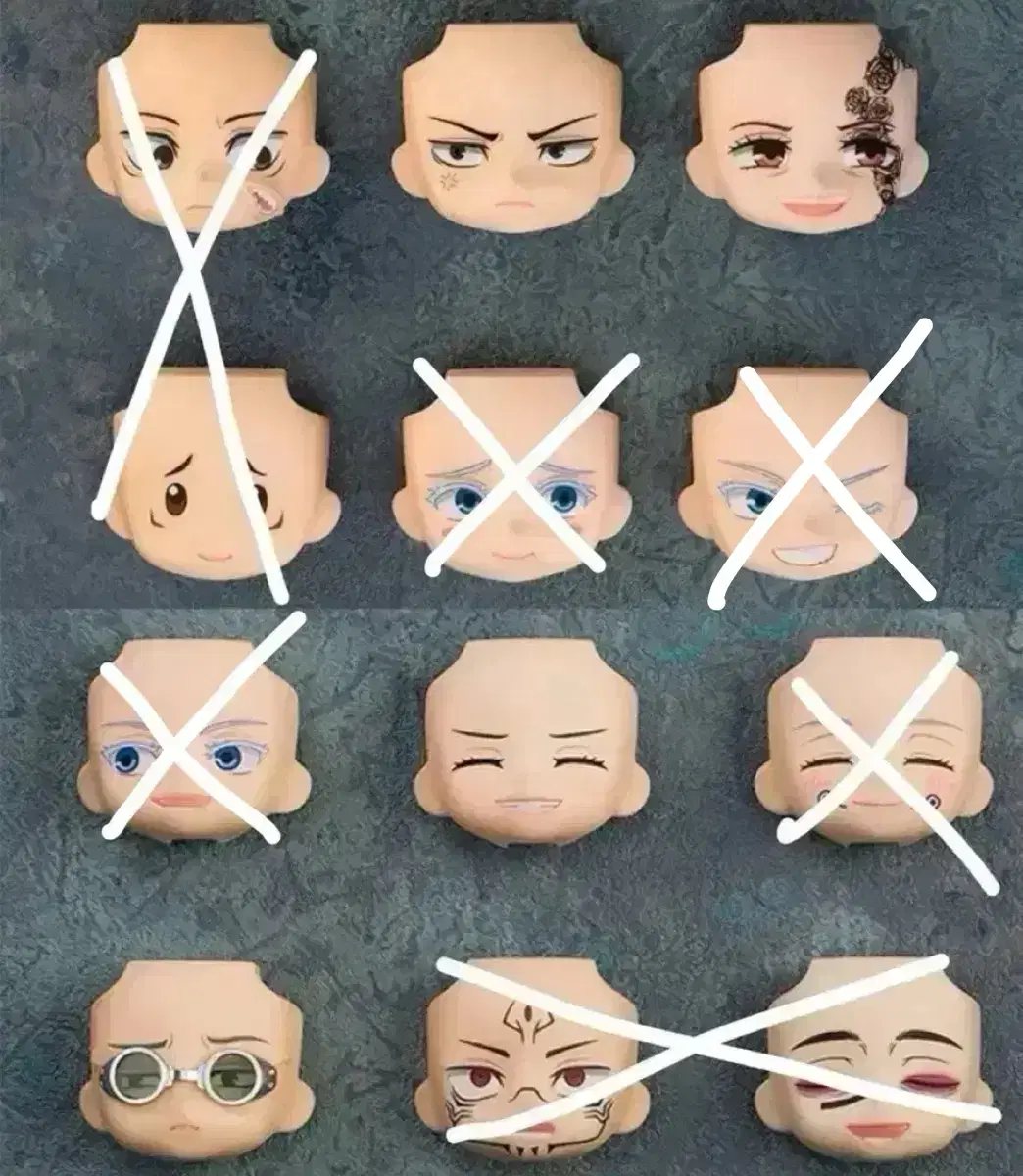 Zuu Spinning Nendoroid Face Parts More Face Swap