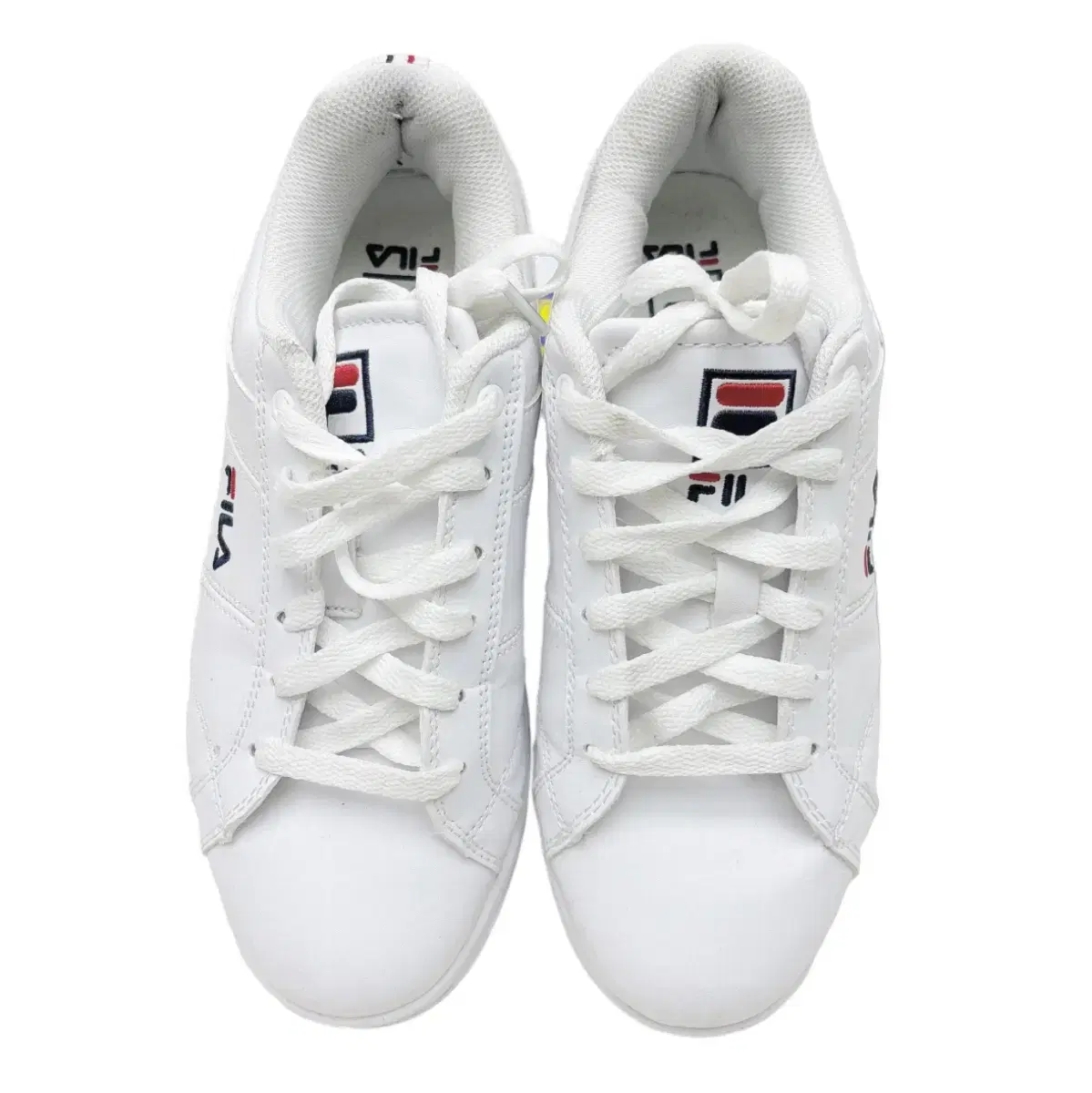 [중고] 기간할인 휠라 FILA 스니커즈 화이트 네이비 레드 250 89