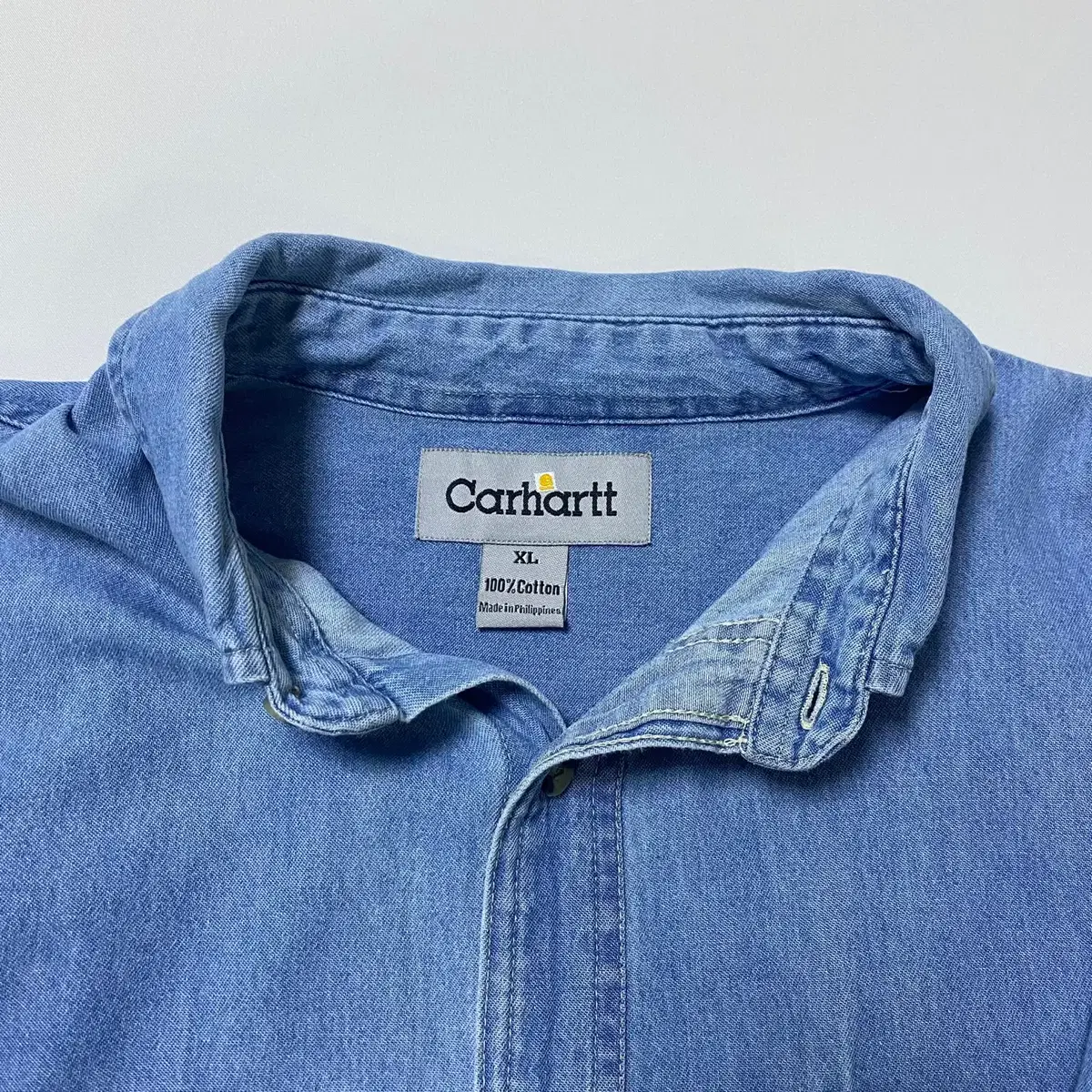 [XL] Carhartt 칼하트 청 데님 셔츠 남방 n.7