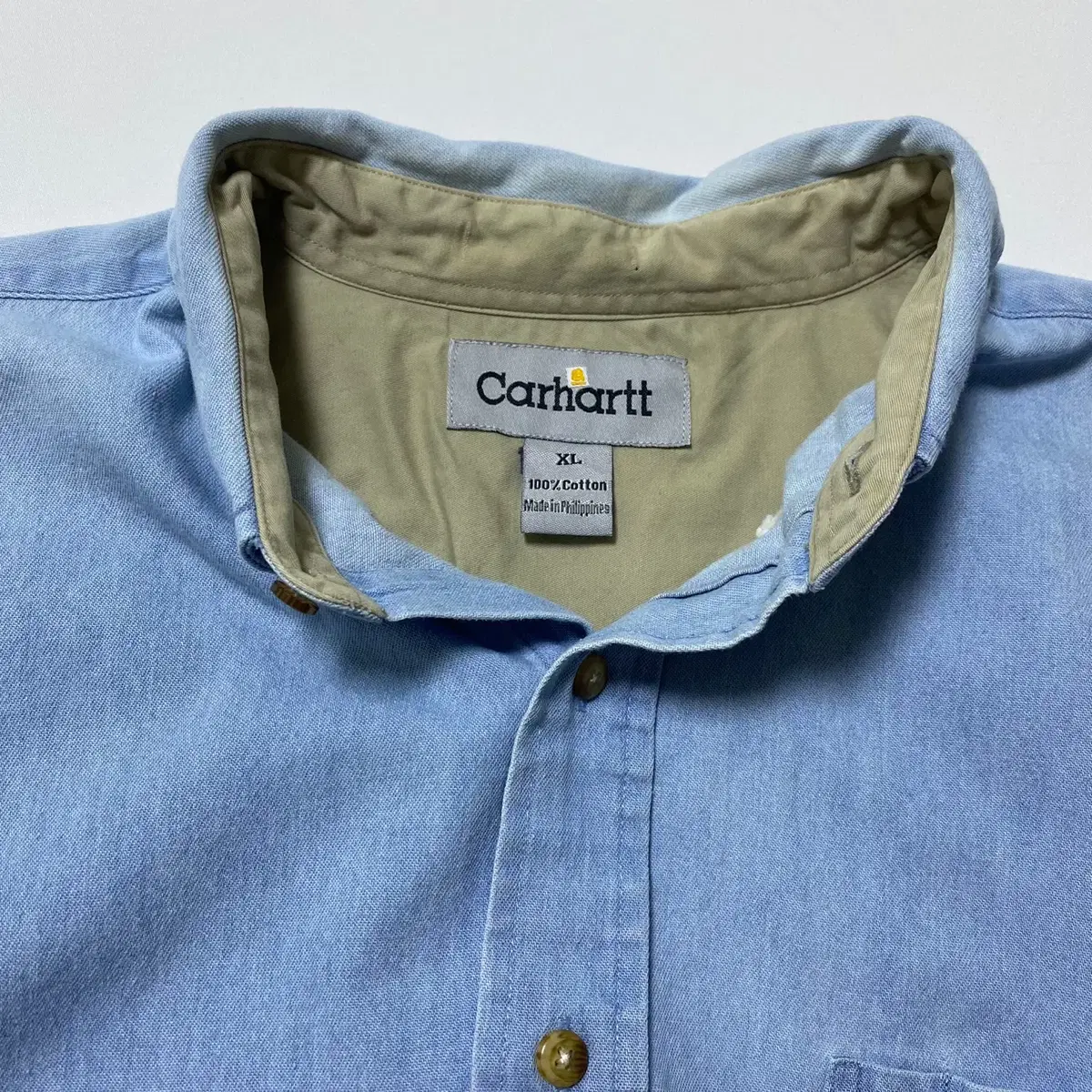 [XL] Carhartt 칼하트 청 데님 셔츠 남방 n.9