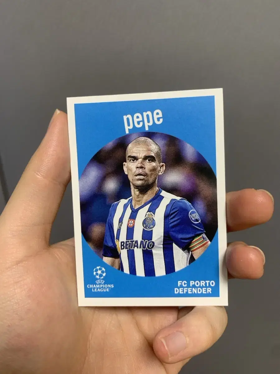 Real Madrid Pepe Champions League kard