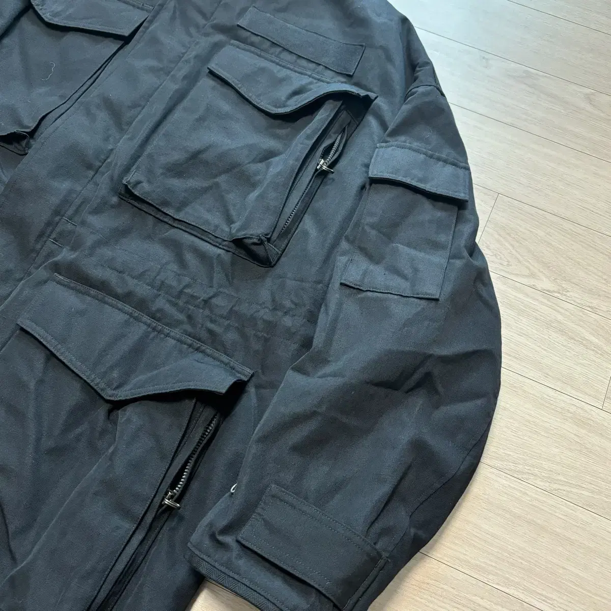 3) 비즈빔 크루파 블랙 21SS KRUPA FIELD JKT W/L