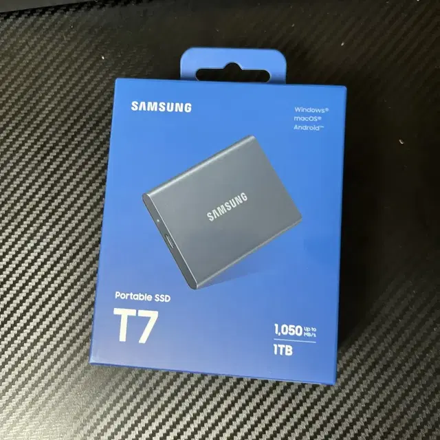 (미개봉)삼성 외장 ssd T7 1TB