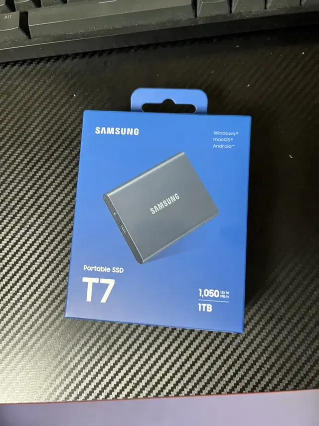 (미개봉)삼성 외장 ssd T7 1TB