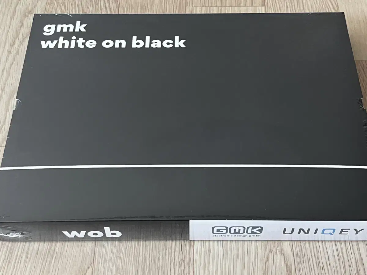 (미개봉) GMK WOB(White On Black) 베이스 키캡