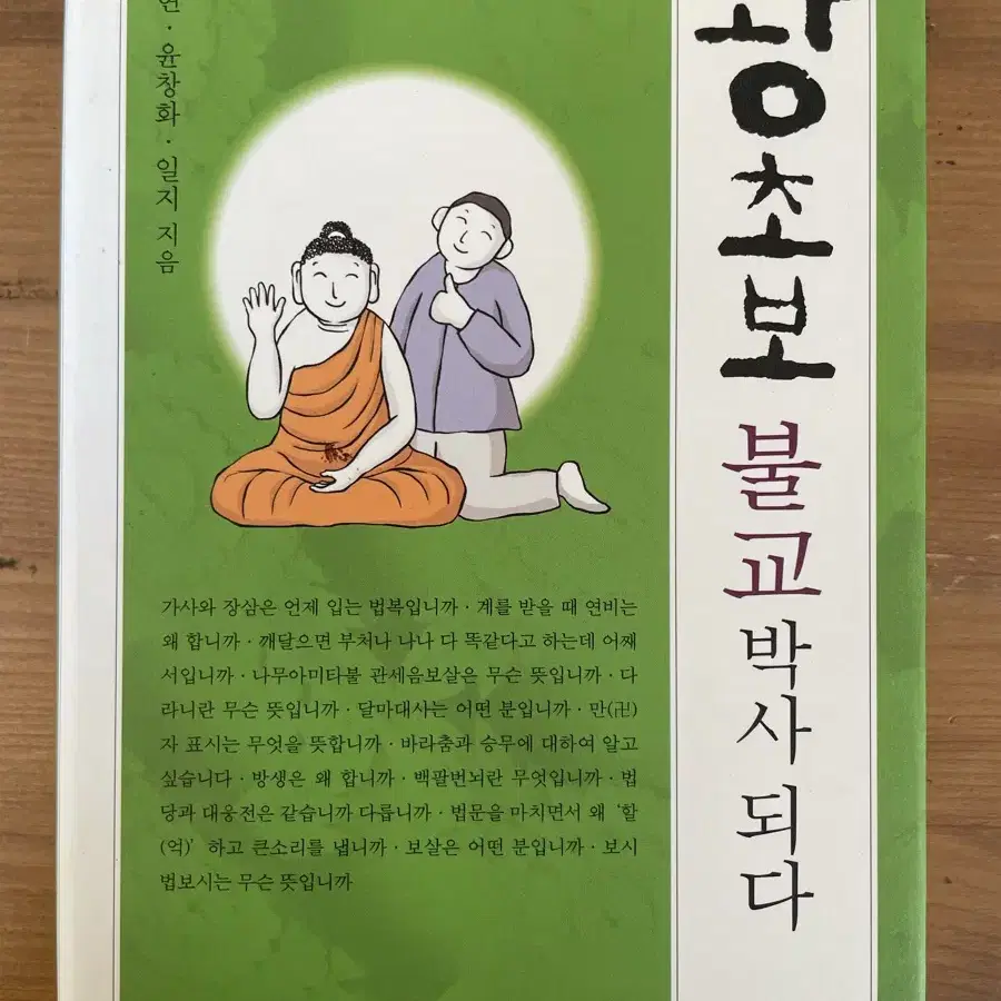 왕초보 불교 박사 되다 - 석지현 외