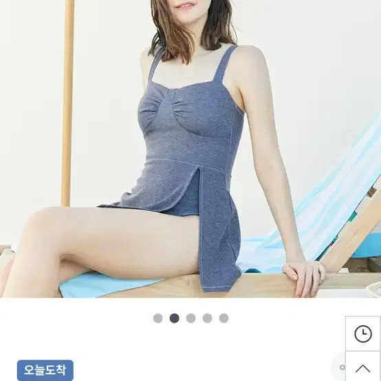 레이지비 원피스 커버업 수영복 모노키니 데님 청 비키니 래쉬가드