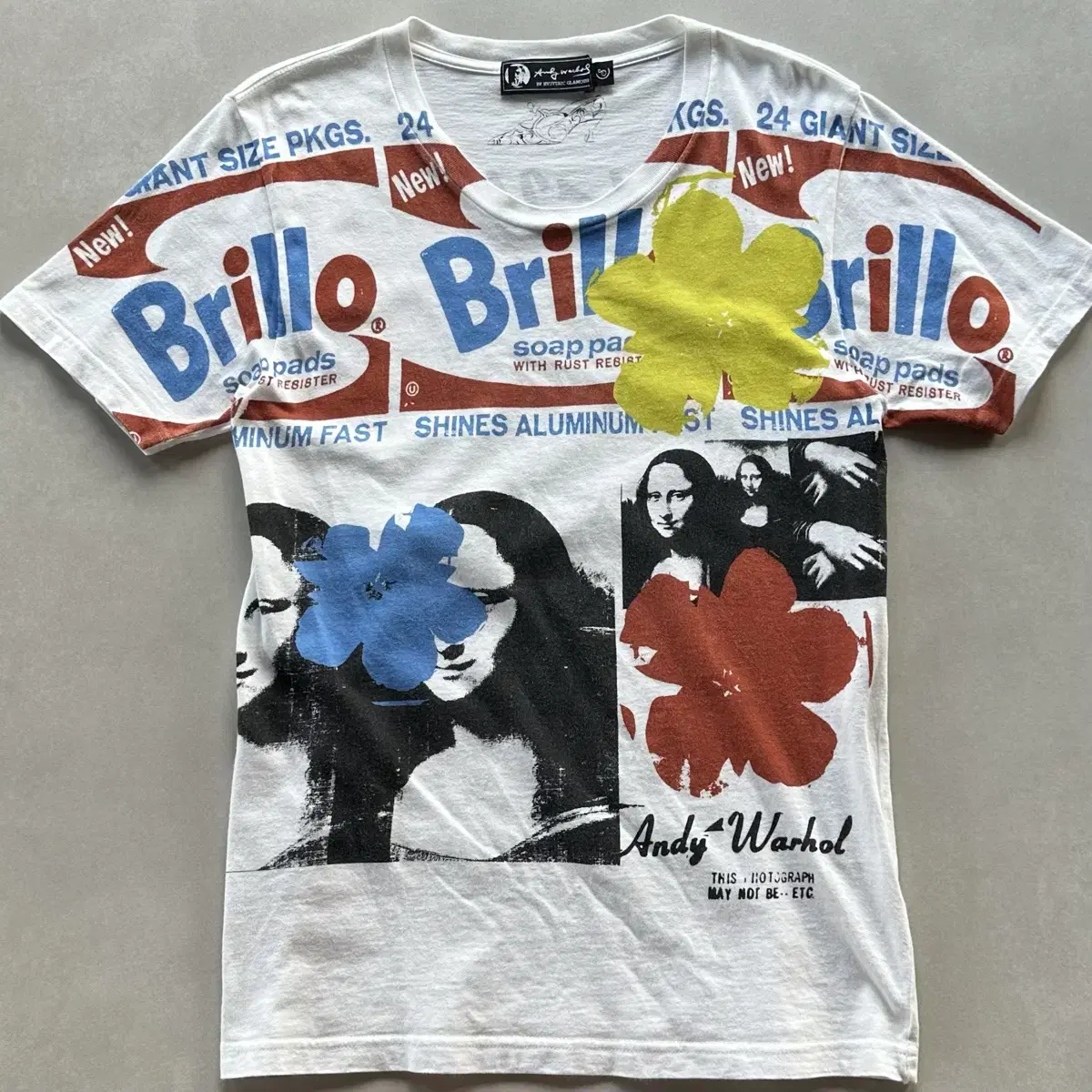 [S]Hysterical Glamour x Andy Warhol Printed Short Sleeve T-Shirt