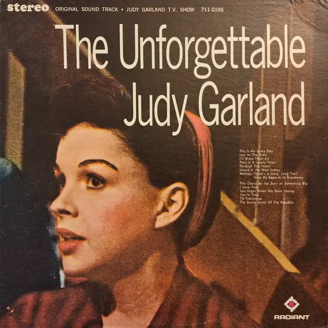 미국원반/Judy Garland T.V. Show OST LP