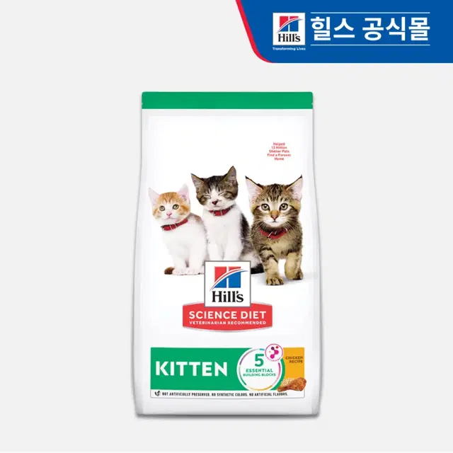 힐스 캣 키튼 고양이 사료