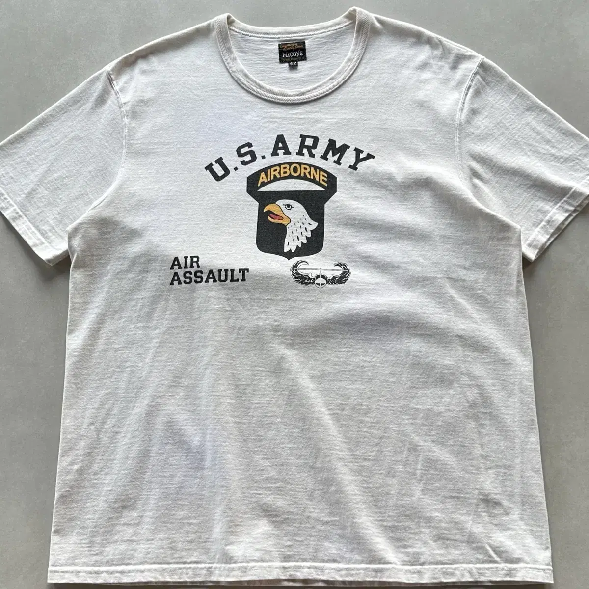 [XL]Real McCoy U.S. Army Airbone T-Shirt