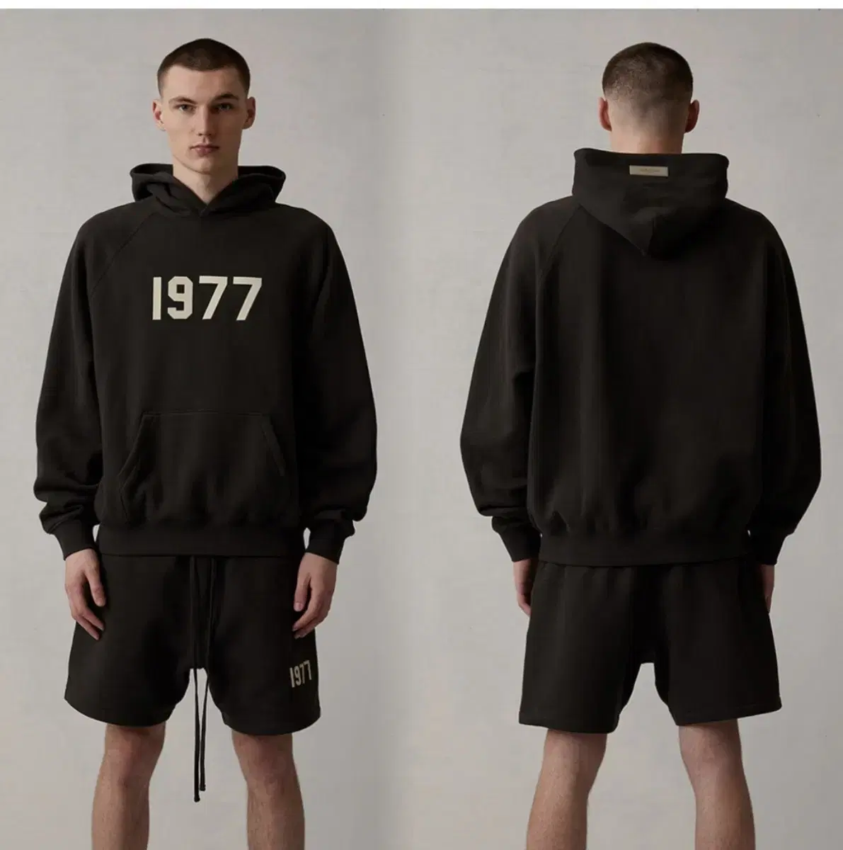 Essential 1977 Hooded Iron. Black S M L