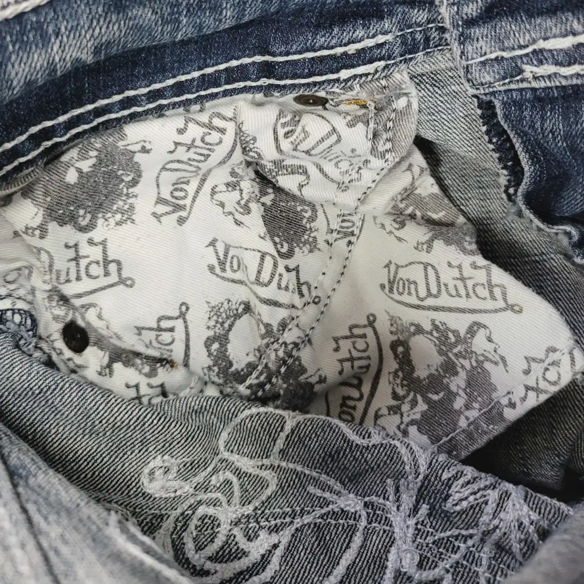 Von Dutch 본더치  데님바지