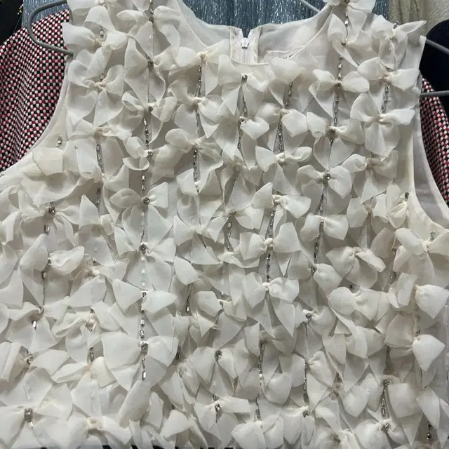 Giambattista Valli 쉬폰 탑 S 실측가슴88cm총장45cm