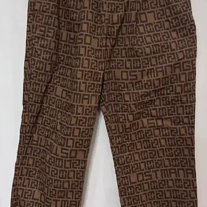 LMC lux PTTN pants brown 바지 팬츠 엘엠씨 펜디바지