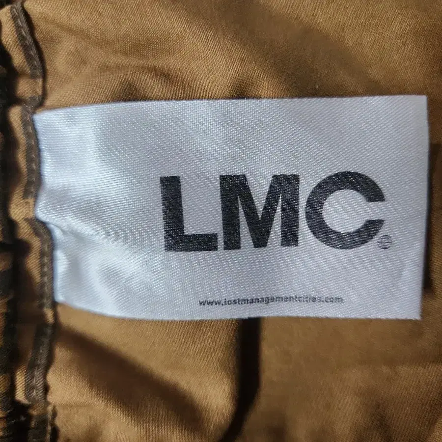 LMC lux PTTN pants brown 바지 팬츠 엘엠씨 펜디바지