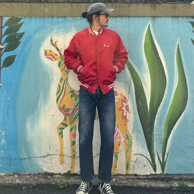 90s US Vintage stadium jacket