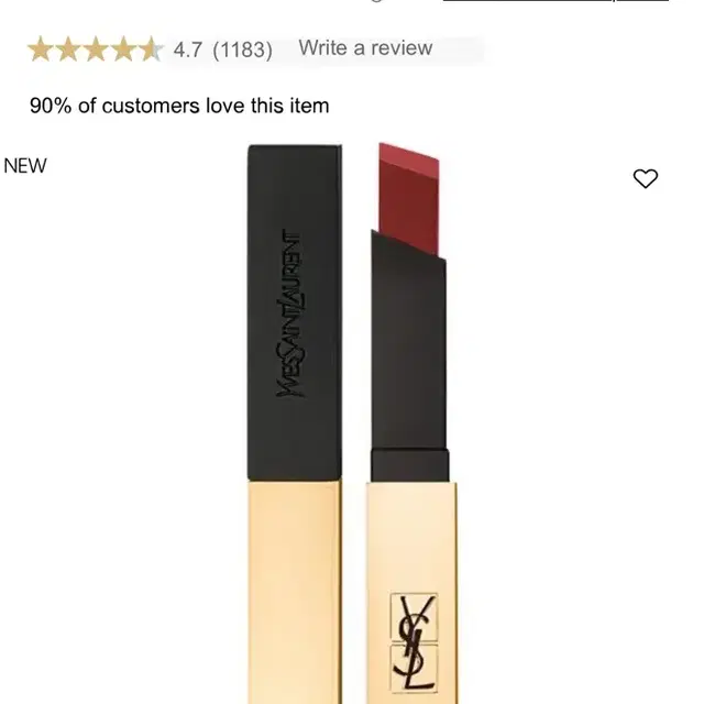 YSL LOUGE PUR COUTURE THE SLIM