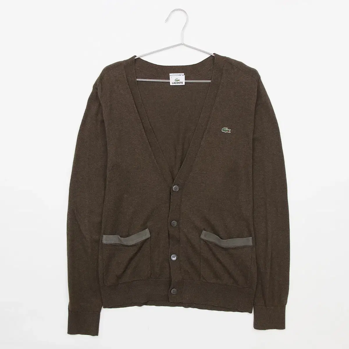 5 Lacoste wool and cashmere cardigan E307