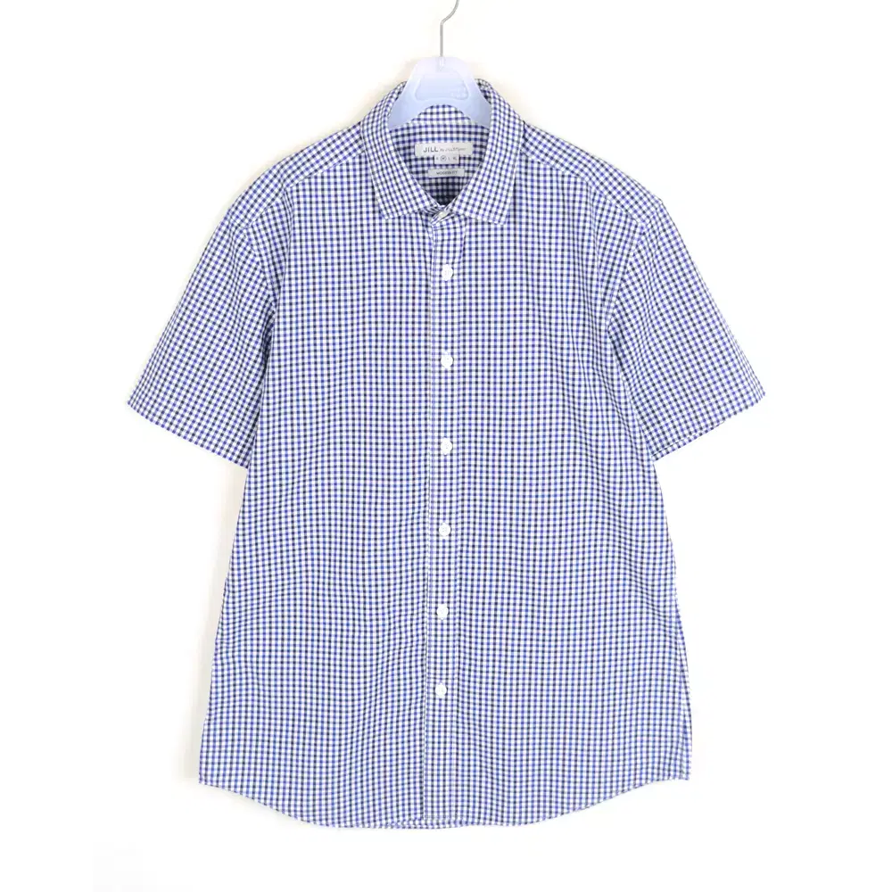 Gilles Stuart Short-Sleeved Southern Men's M Check Shirt NB5839