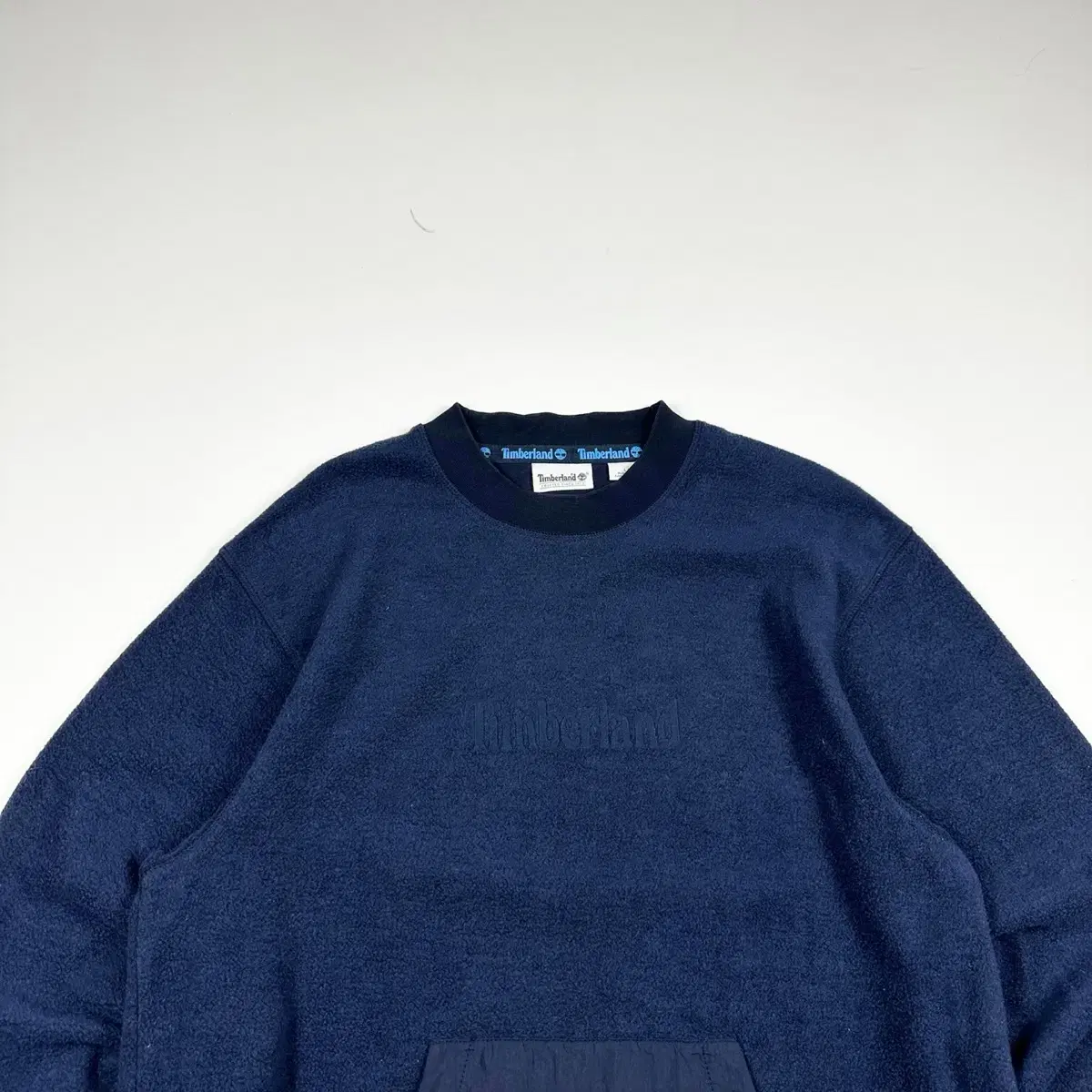 Timberland Fleece Navy Crewneck Sweater (true to size XL)