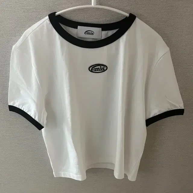 이미스 링거티 RINGER TEE-WHITE/BLACK