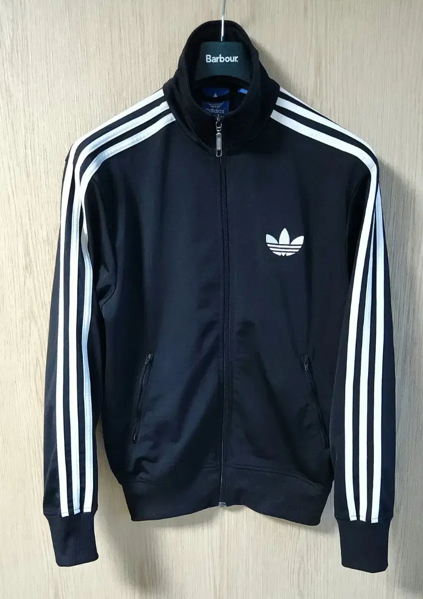 (pictured) Adidas Firebird Jersey Track Top