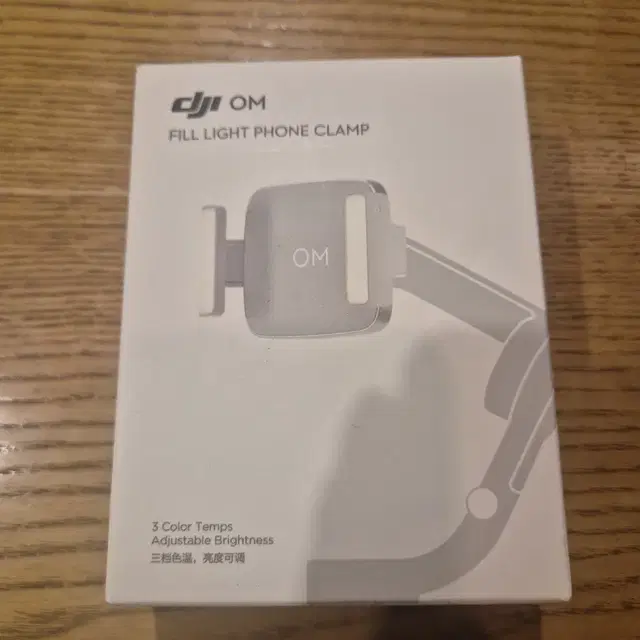 DJI OM4 + OM LIGHT CLAMP 짐벌 + 클립 라이트