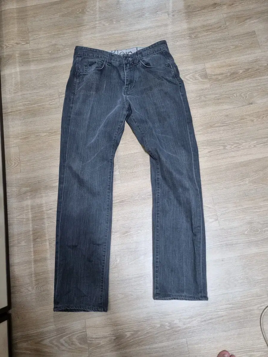 [32X34] Calvin Klein CK gray gray jeans jin black jeans