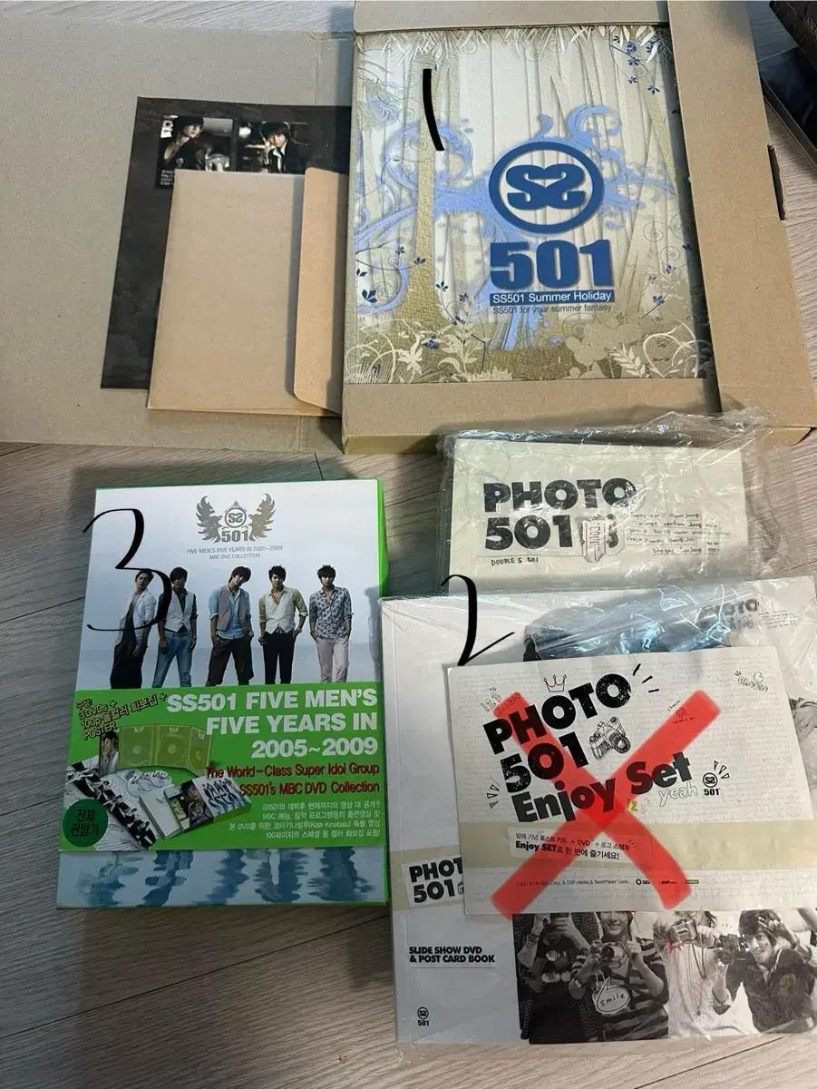 SS501 앨범&DVD