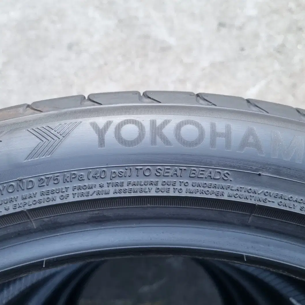 [인천중고타이어] 245/45R20 275/40R20 요코하마 한대분세트