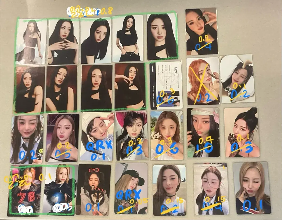 Talduk급처)le sserafim huh yunjin photocard photocard bulk sakura kim chaewon kazuha hong eunchae