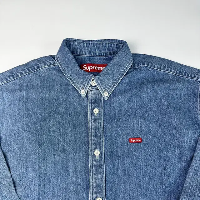 SUPREME Denim Shirt 슈프림 스몰 박스 데님 셔츠