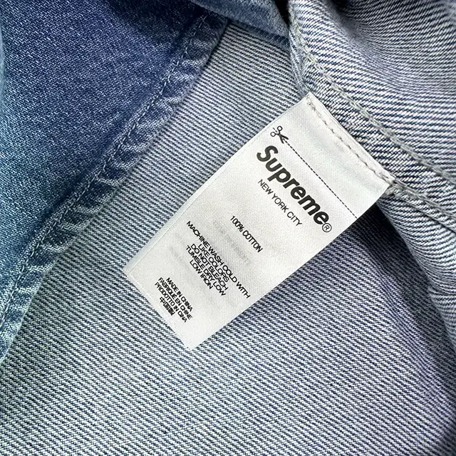 SUPREME Denim Shirt 슈프림 스몰 박스 데님 셔츠