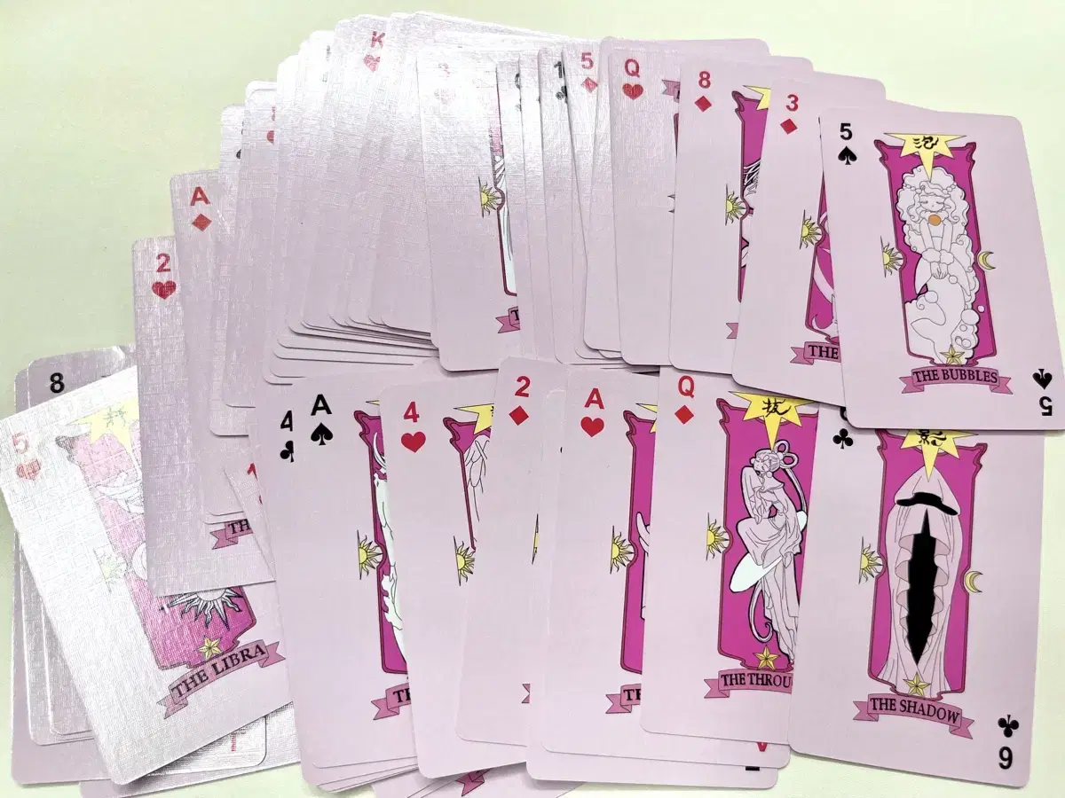 KardsCaptain Cherry sakura Trump kard 54 cards