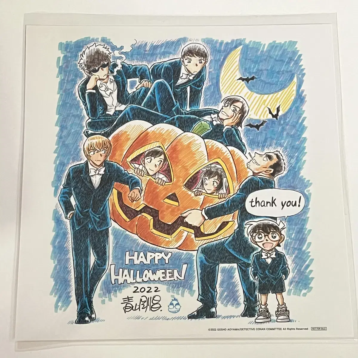 Detective Conan Halloween's Bride CGV pre-order benefits