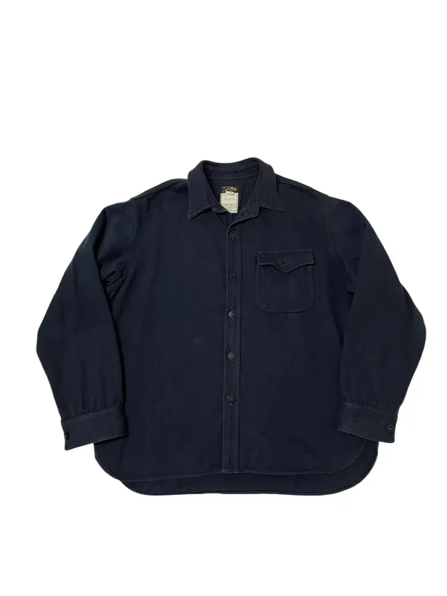 콜림보 Flannel CPO Shirts Dark Navy XXL