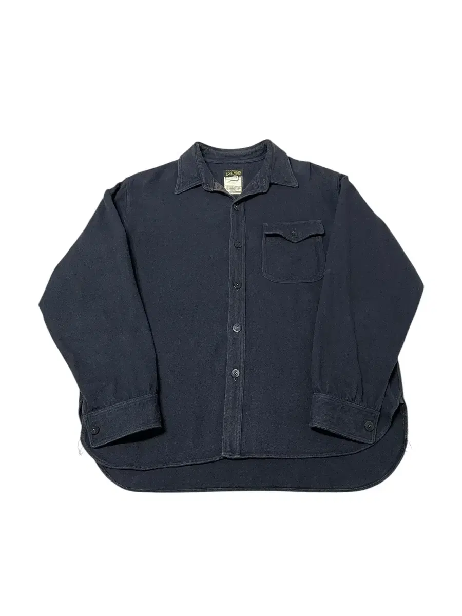 콜림보 Flannel CPO Shirts Dark Navy XXL