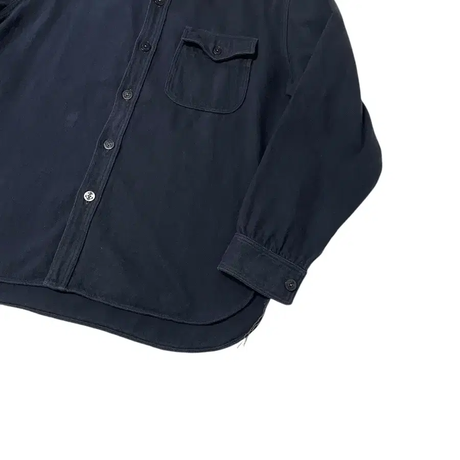 콜림보 Flannel CPO Shirts Dark Navy XXL