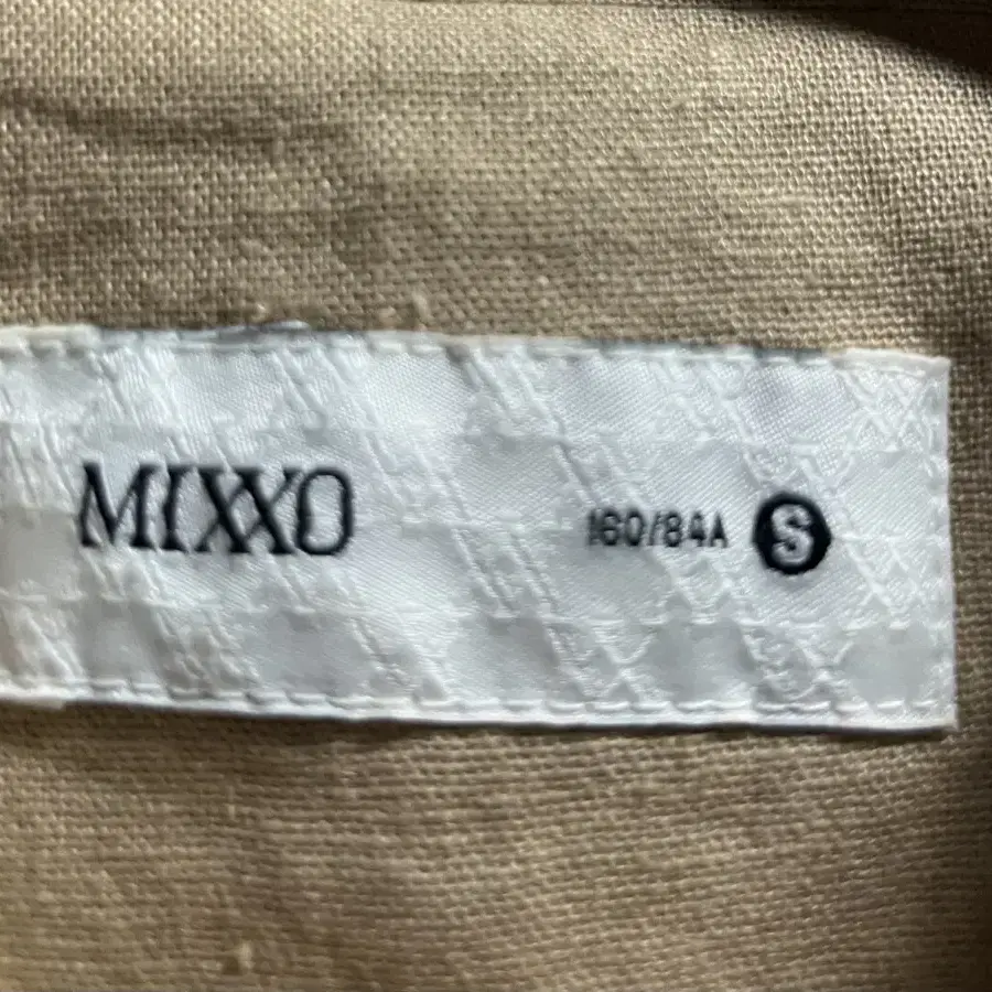 55-66 MIXXO 미쏘 린넨 마 루즈핏 자켓 정품