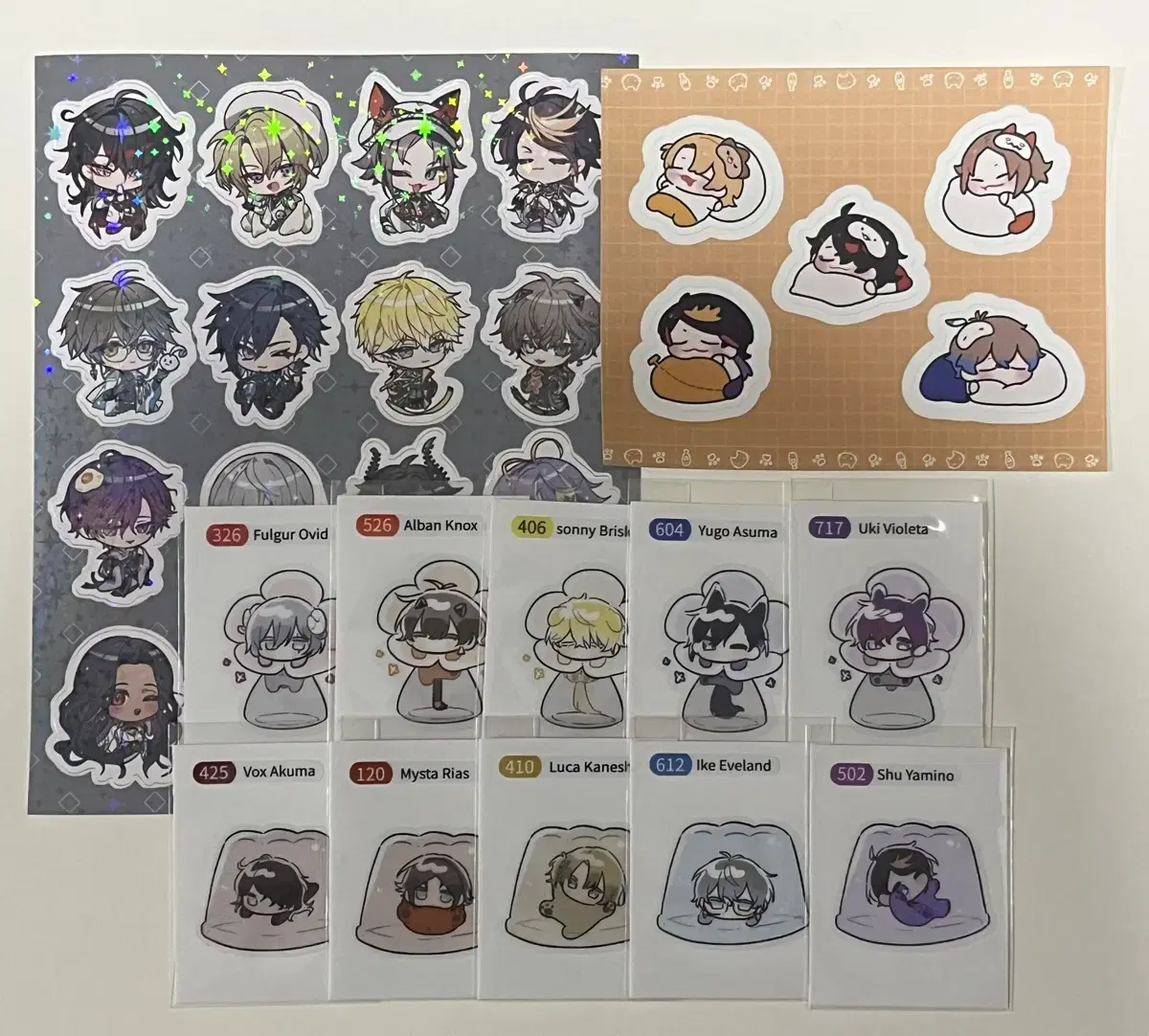 NIJISANJI Noctix Luxiem unofficial goods bulk WTS