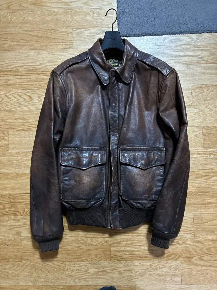 (Msize) Polo Oiled Leather A-2 Jacket