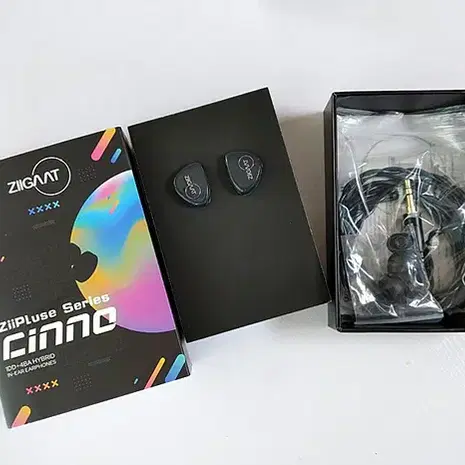 Ziigaat Cinno(지가트 시노) 1DD+4BA IEM 유선 이어폰