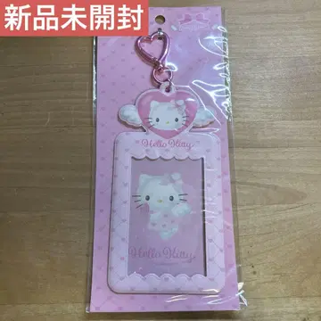 [미사용 새상품] 키티 꿈꾸는 엔젤 산리오카드 홀더 트레카 케이스