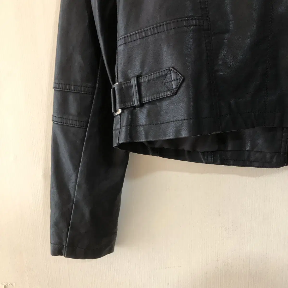 Vintage valleygirl black leather jk