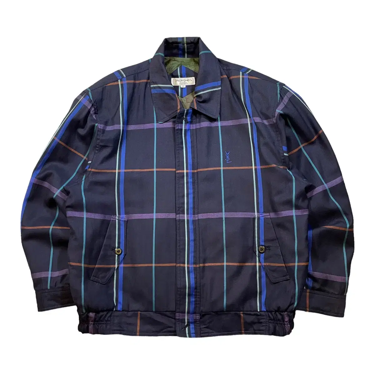 Yves Saint Laurent checked bloomers jacket