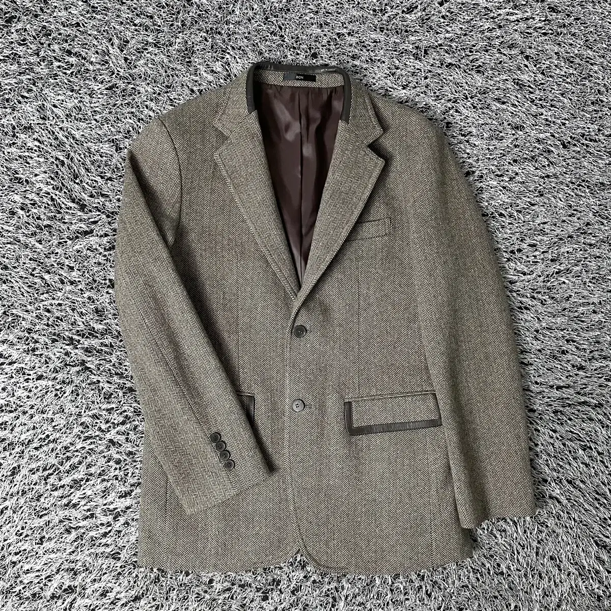 BON Bon Bon Herringbone wool jacket Mai