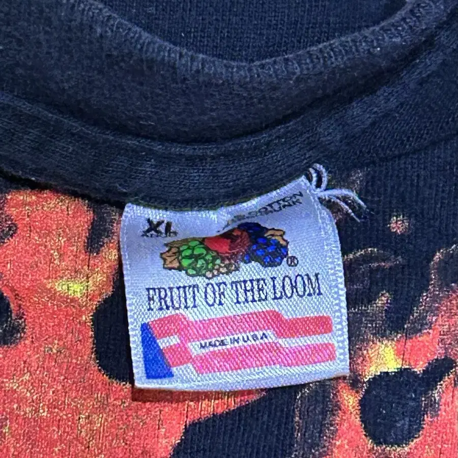 Fruit Of The Loom 스컬  화이어프레임 롱슬레브