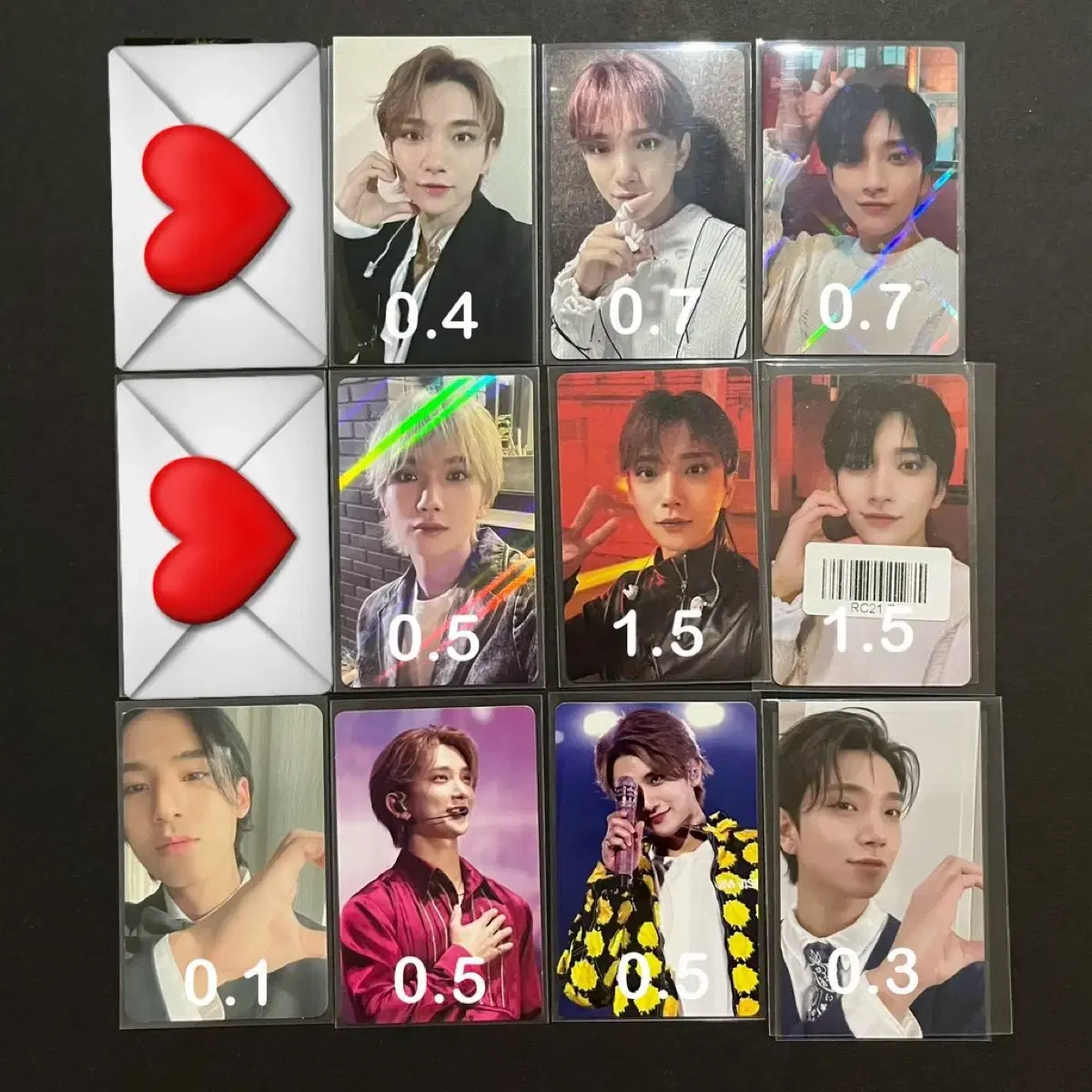 Seventeen joshua photocard unreleased photocard WTS