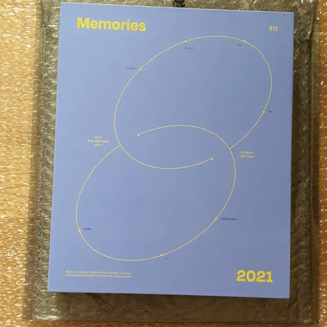 방탄 2021 메모리즈 디비디 DVD